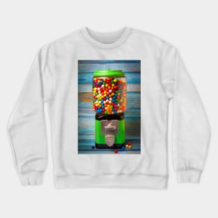 Green Bubblegum Machine Crewneck Sweatshirt